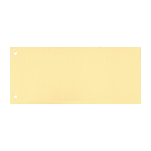 Trennstreifen 22 x 10,5 cm (B x H) 160g/m² gelb 100 St./Pack.