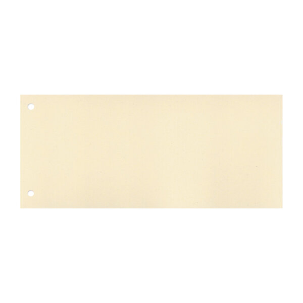 Trennstreifen 22 x 10,5 cm (B x H) 160g/m² chamois 100 St./Pack.