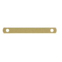SoldanPlus Deckleiste 95mm Metall messingfarben 100...