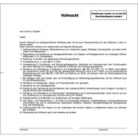 SoldanPlus Einheitsvollmacht 1/6 DIN 100 St./Pack.