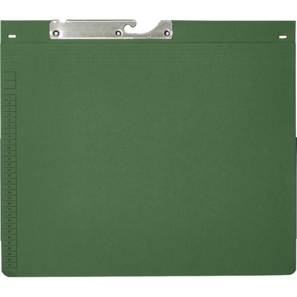 SoldanPlus Pendelhefter BASIC DIN A4 320g/m² Amtsheftung Karton grün