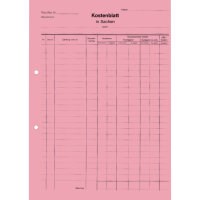 SoldanPlus Kostenblatt DIN A4 80g/m² 100 St./Pack.