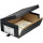 SoldanPlus Urkundenkasten PREMIUM 24 x 12,5 x 33,5 cm (B x H x T) mit Beschriftungsfeld Pappe schwarz