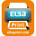 ELBA Beschriftungsschild 58 x 18 mm (B x H) 160g/m² Karton rot 500 St./Pack.