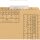 ELBA Vollsichtreiter 50 x 27 mm (B x H) PVC hellbraun 50 St./Pack.