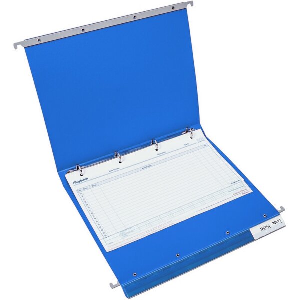 BOI Hängemappe economy click-line DIN A4 Polypropylen blau
