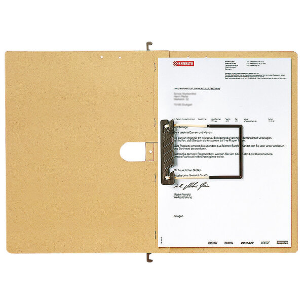 Leitz Hängehefter ALPHA® DIN A4 250g/m² naturbraun 25 St./Pack.