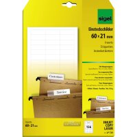 SIGEL Beschriftungsetikett Falken, Leitz Hängemappen...