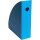 Exacompta Stehsammler Mag-Cube Bee Blue 8,2 x 30,5 x 26,6 cm (B x H x T) DIN A4, Überbreite Werkstoff: Kunststoff türkis