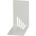 MAUL Buchstütze 8,5 x 14 x 14 cm (B x H x T) Stahl grau 2 St./Pack.