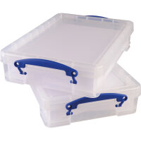 Really Useful Box Aufbewahrungsbox 39,5 x 8,8 x 25,5 cm...