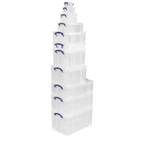 Really Useful Box Aufbewahrungsbox 19,5 x 11 x 13,5 cm (B x H x T) 1,6l Polypropylen transparent
