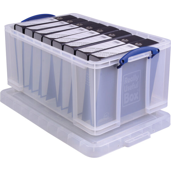 Really Useful Box Aufbewahrungsbox 71 x 31 x 44 cm (B x H x T) DIN A4 64l Polypropylen transparent