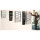 Paperflow Prospekthalter 27,3 x 112 x 12,9 cm (B x H x T) DIN A4 Polystyrol schwarz 25 Fächer