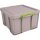 Really Useful Box Aufbewahrungsbox 48 x 31 x 39 cm (B x H x T) DIN A4 35l Polypropylen, 100 % recycelt taubengrau