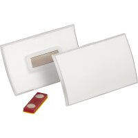 DURABLE Namensschild CLICK FOLD 90 x 54 mm (B x H) Magnet...
