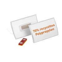 DURABLE Namensschild CLICK FOLD 90 x 54 mm (B x H) Magnet...