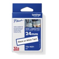 Brother Schriftbandkassette P-touch 24 mm x 8 m (B x L)...