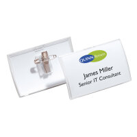 DURABLE Namensschild CLICK FOLD 90 x 54 mm (B x H)...