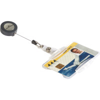 DURABLE Ausweishalter 87 x 54 mm (B x H) Polystyrol...