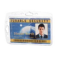 DURABLE Ausweishalter 87 x 54 mm (B x H) Polystyrol...