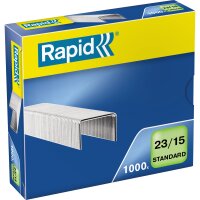 Rapid Heftklammer Standard 23/15 Rapid...