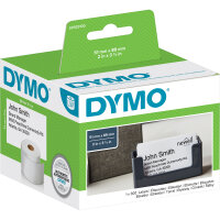 DYMO® Visitenkartenetikett 51 x 89 mm (B x H) nicht...
