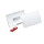 DURABLE Namensschild CLICK FOLD 90 x 54 mm (B x H) Magnet transparent 10 St./Pack.