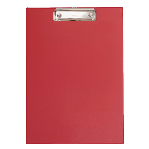 MAUL Klemmbrett MAULpoly 23 x 32 cm (B x H) DIN A4 Karton Material außen: Polypropylen rot