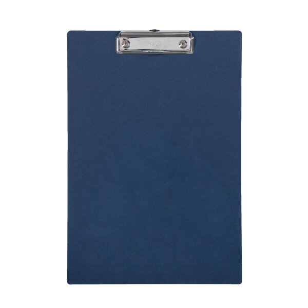 MAUL Klemmbrett MAULbalance 22,5 x 32,5 cm (B x H) DIN A4 Karton Material außen: Kraftpapier blau