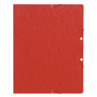 Exacompta Eckspanner DIN A4 Karton rot 10 St./Pack.