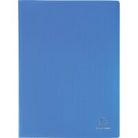 Exacompta Sichtbuch Opak DIN A4 Polypropylen hellblau 20...