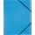Leitz Ordnungsmappe Recycle DIN A4 275g/m² Karton, 100 % recycelt Farbe: blau Farbe des Fächerblocks: grau 12 Fächer