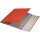 Leitz Ordnungsmappe Recycle DIN A4 275g/m² Karton, 100 % recycelt Farbe: rot Farbe des Fächerblocks: grau 6 Fächer