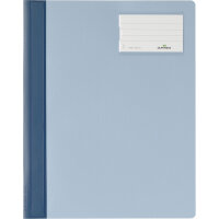 DURABLE Schnellhefter DIN A4, Überbreite Hartfolie blau