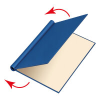 Veloflex Klemmbinder DIN A4 20mm Karton blau