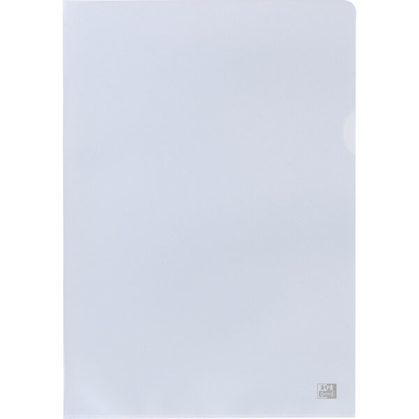 Oxford Sichthülle Premium DIN A4 150µm oben, rechts offen dokumentenecht Polypropylen transparent glasklar 100 St./Pack.