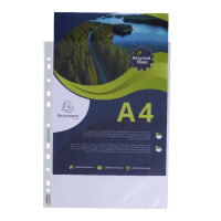 Exacompta Prospekthülle Forever® DIN A4 60µm oben offen Polypropylen transparent 100 St./Pack.