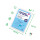 DJOIS Sichttafelhülle KANG Easy Clic DIN A4 PVC transparent weiß 5 St./Pack.