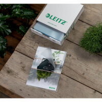 Leitz Sichthülle Recycle DIN A4 140µm oben, rechts offen dokumentenecht Kunststoff, 90 % recycelt farblos genarbt 25 St./Pack.