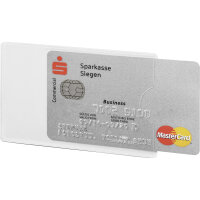 DURABLE Kartenhülle RFID SECURE 61 x 90 mm (B x H)...