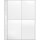 Veloflex Sammelhülle 4 x DIN A6 Polypropylen glasklar 100 St./Pack.