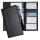 DURABLE Visitenkartenringbuch VISIFIX® CENTIUM 14,5 x 25,5 cm (B x H) 12 Registerblätter A-Z Werkstoff: Kunststoff schwarz 25 Hüllen
