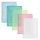 FolderSys Sammelhülle DIN A4 Polypropylen je 2 x transparent, blau, grün, gelb, rot 10 St./Pack.