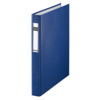 Leitz Ringbuch Standard DIN A4 Graupappe blau