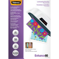 Fellowes® Laminierfolie Enhance 80 303 x 426 mm (B x...