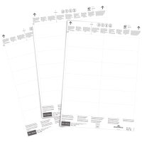 DURABLE Einsteckschild 100 x 38 mm (B x H) 150g/m²...