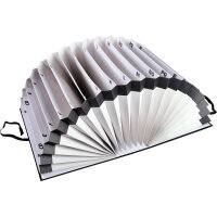 Exacompta Vorordner 34 x 38,5 cm (B x H) A-Z schwarz 20...