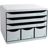 Exacompta Schubladenbox STORE-BOX Maxi 6 Schubladen DIN...