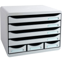 Exacompta Schubladenbox STORE-BOX Mini 7 Schubladen DIN...